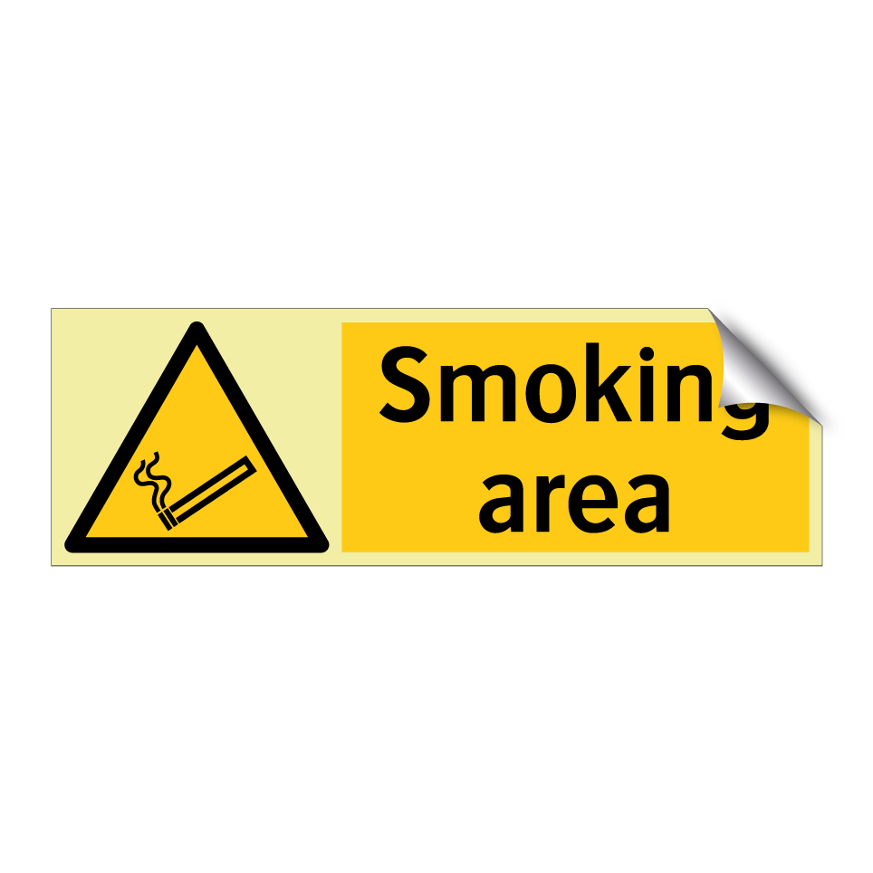 Smoking area
