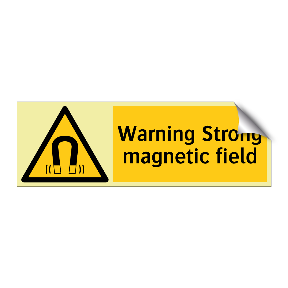 Warning Strong magnetic field