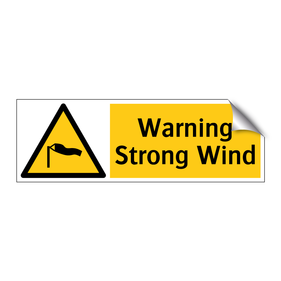 Warning Strong Wind