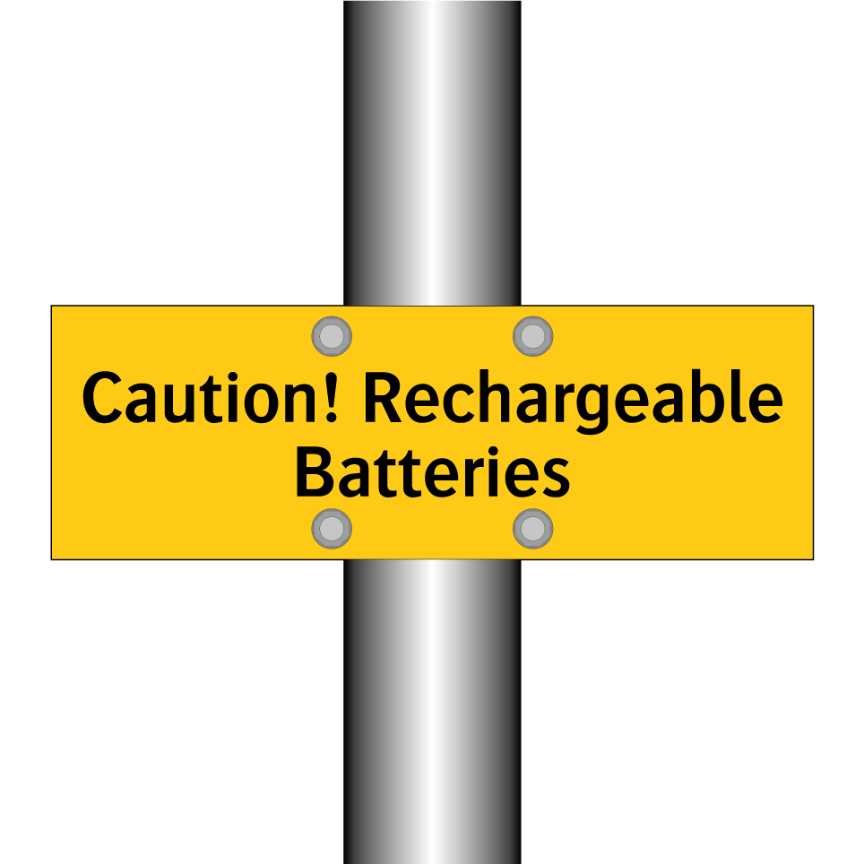 Caution! Rechargeable Batteries