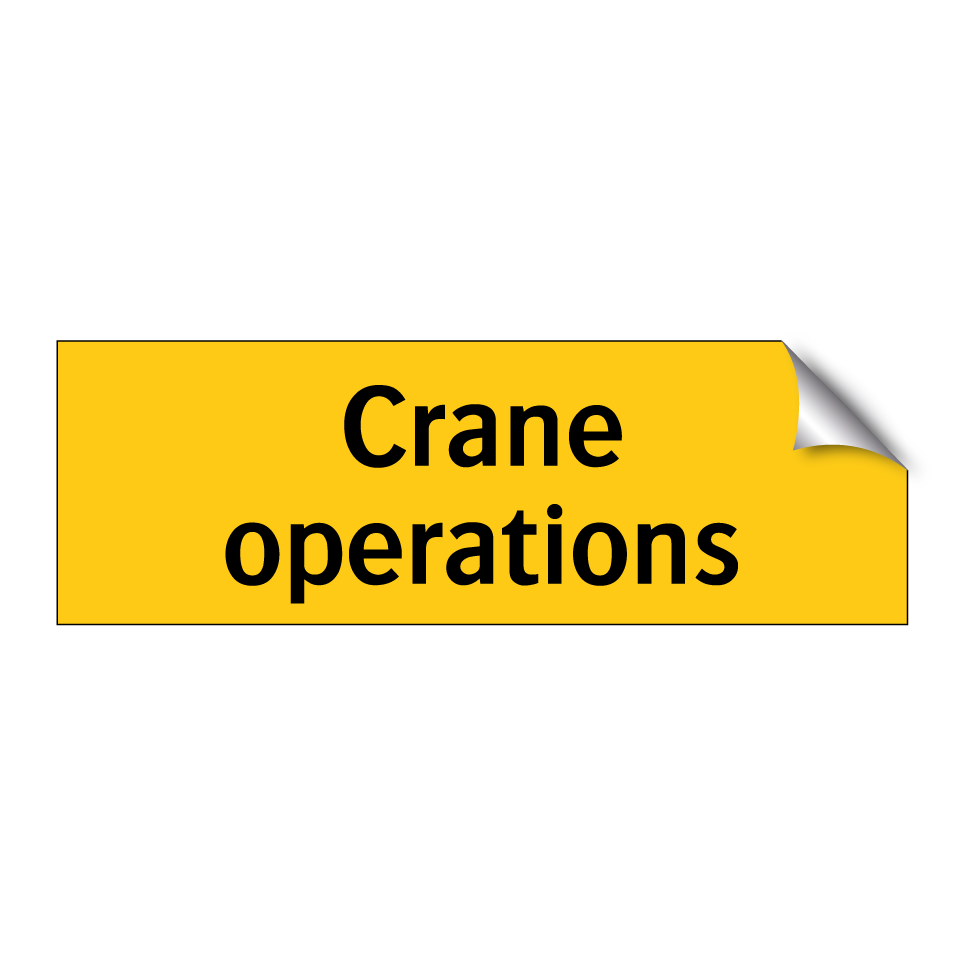Crane operations