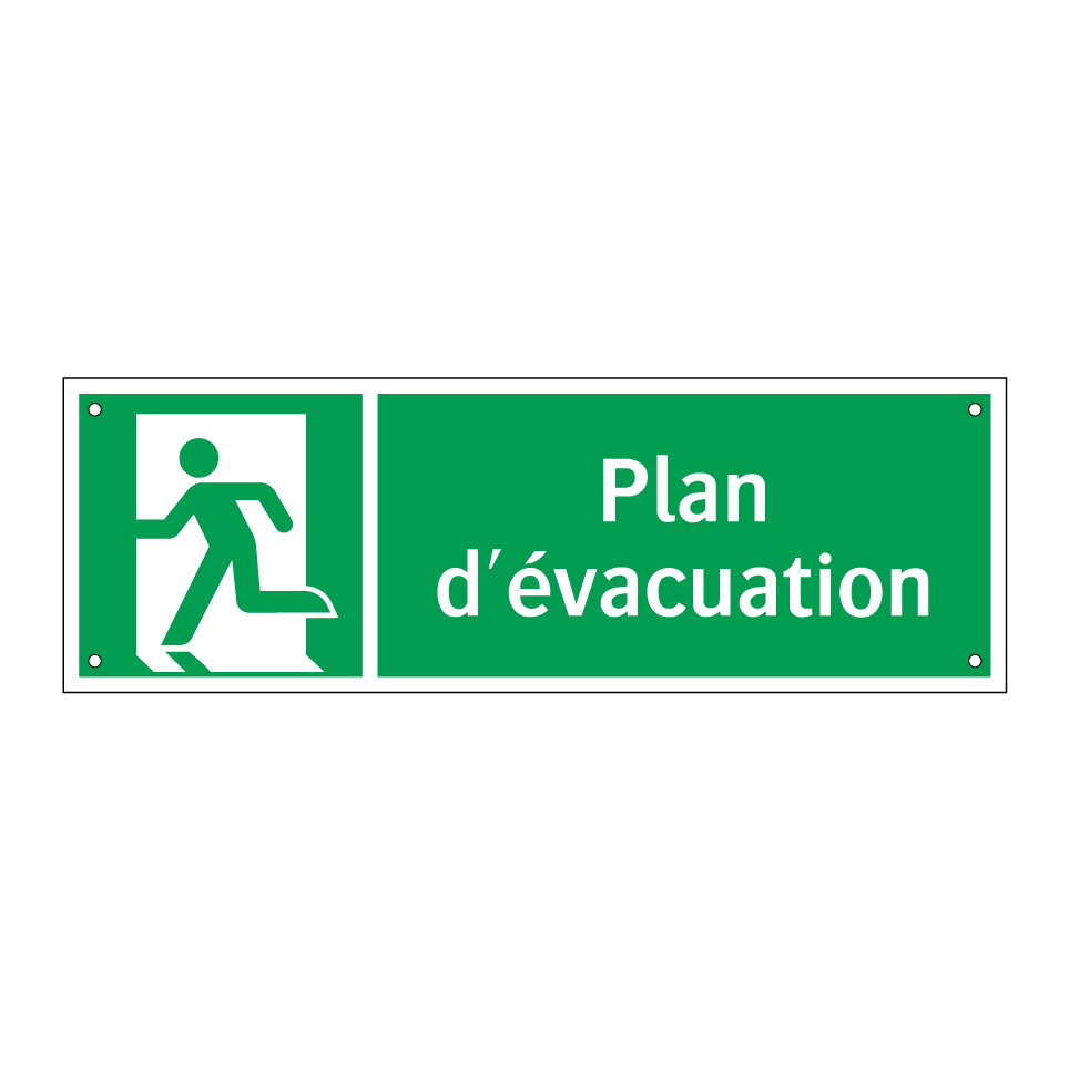 Plan d'évacuation