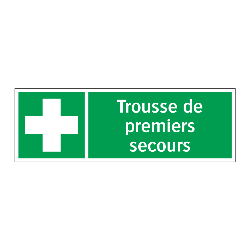 Trousse de premiers secours