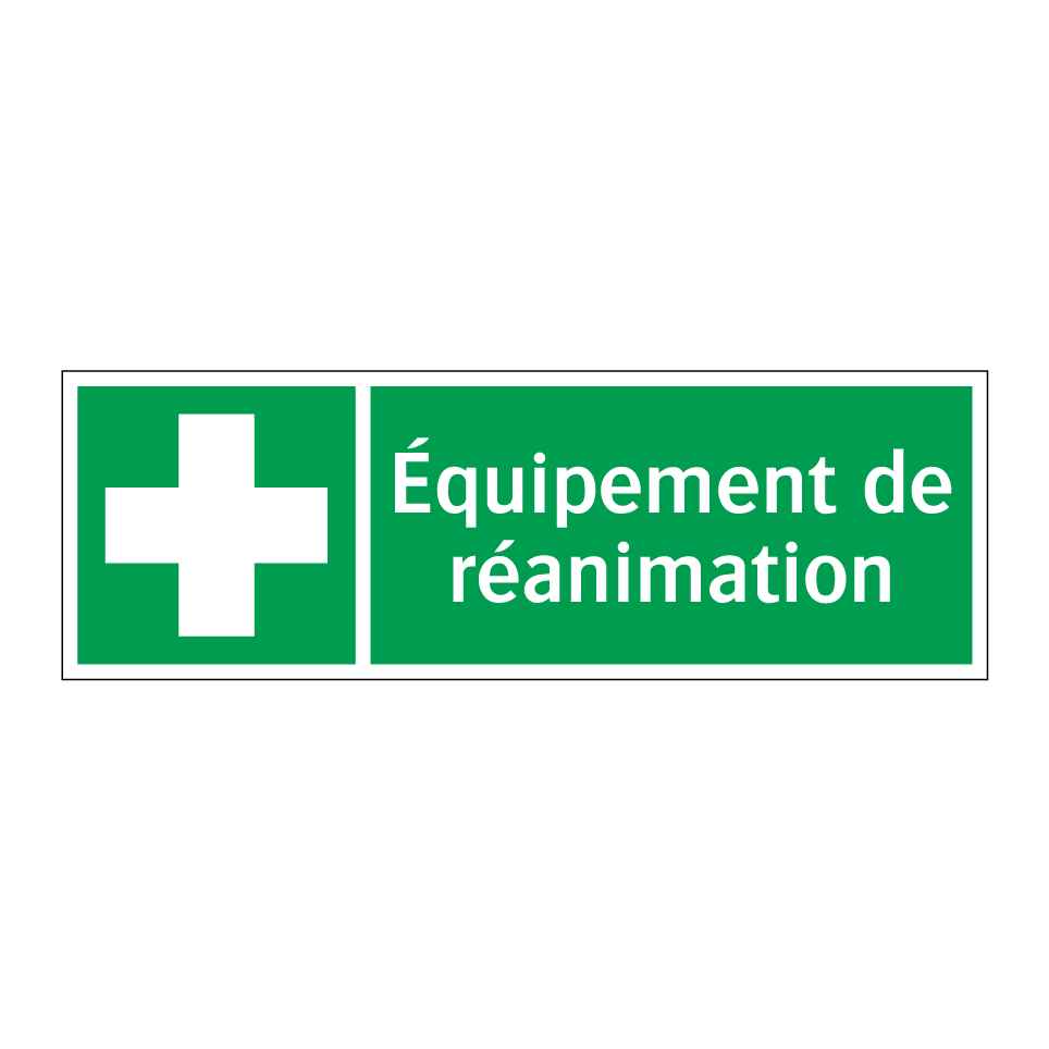 Équipement de réanimation
