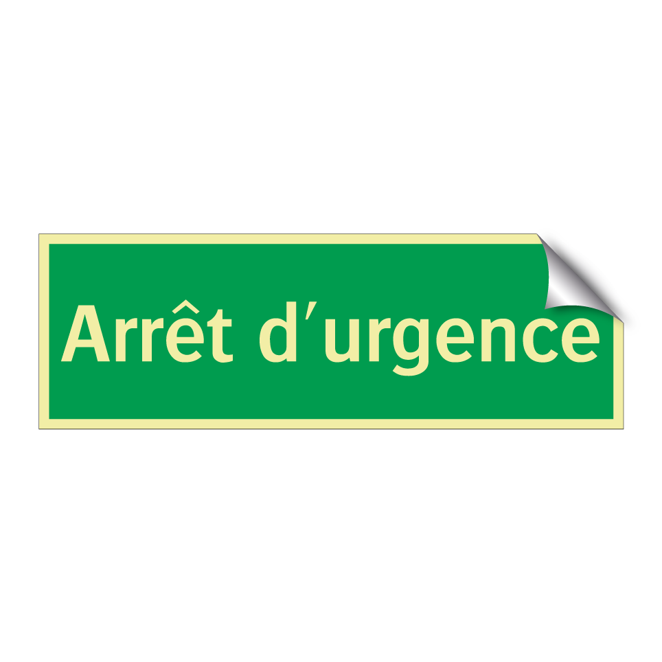 Arrêt d'urgence