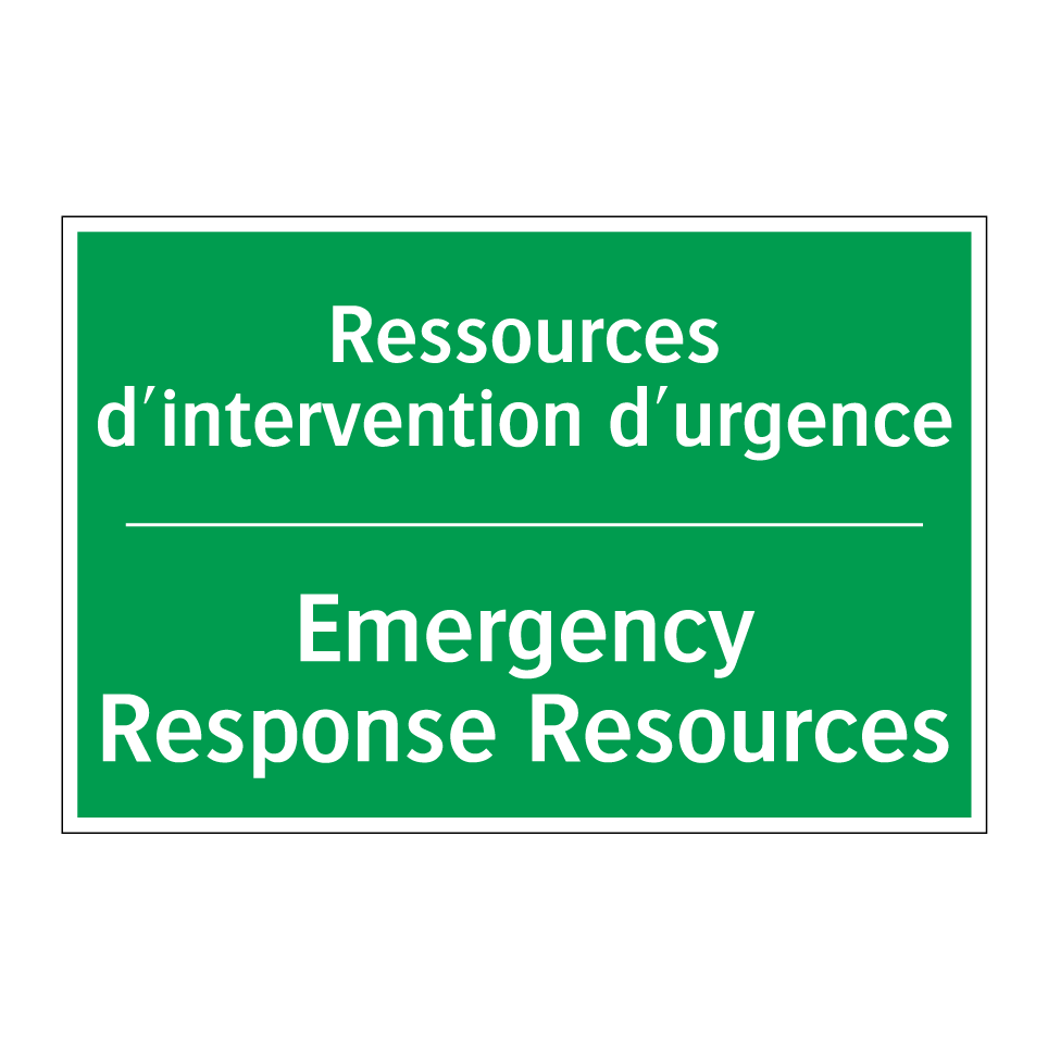 Ressources d'intervention d'urgence /.../ - Emergency Response Resources