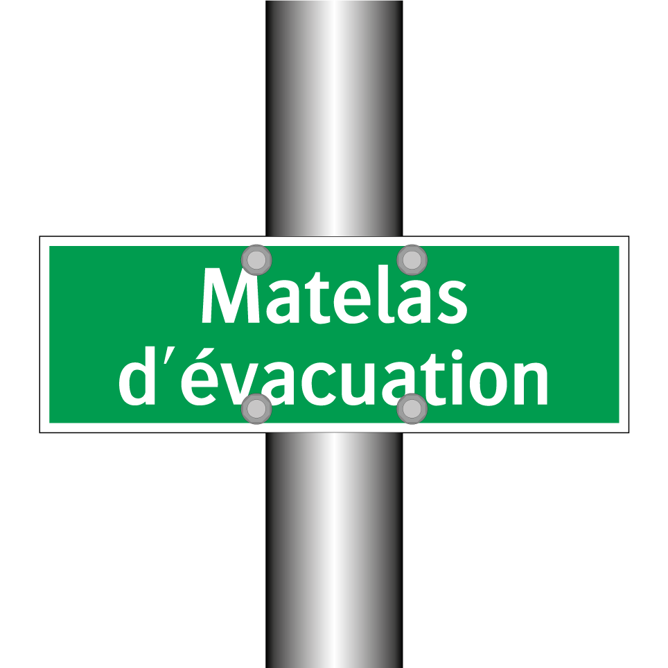 Matelas d'évacuation