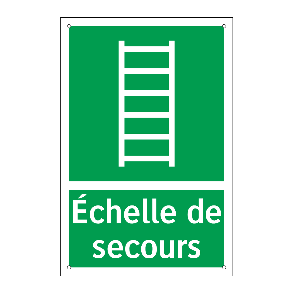 Échelle de secours
