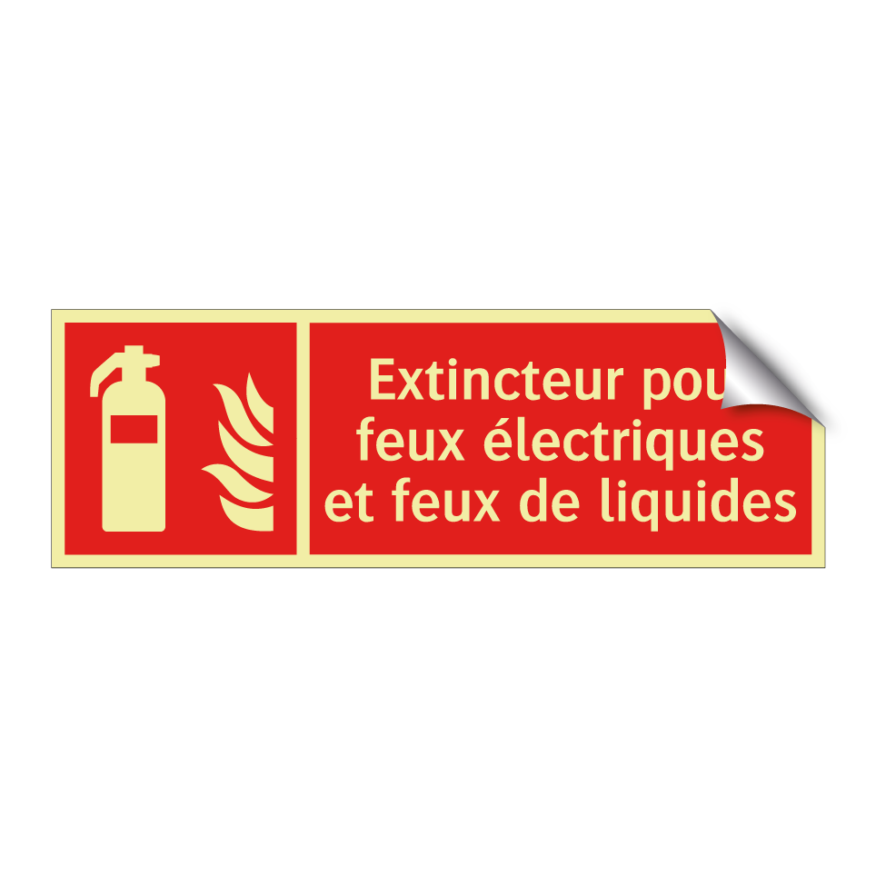 Extincteur pour feux électriques et feux de liquides