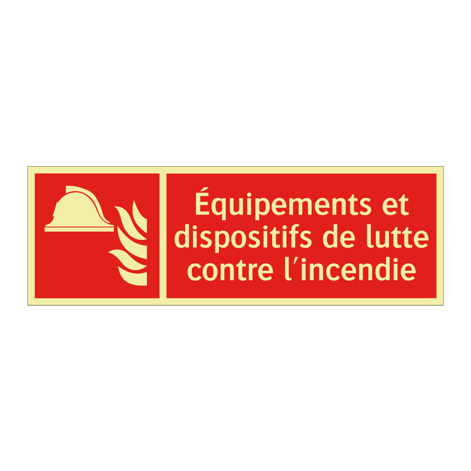 Équipements et dispositifs de lutte contre l'incendie