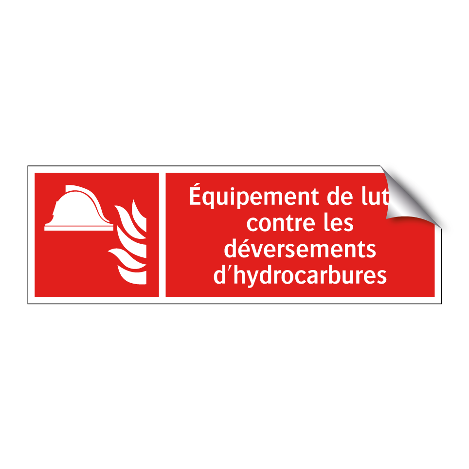 Équipement de lutte contre les déversements d'hydrocarbures