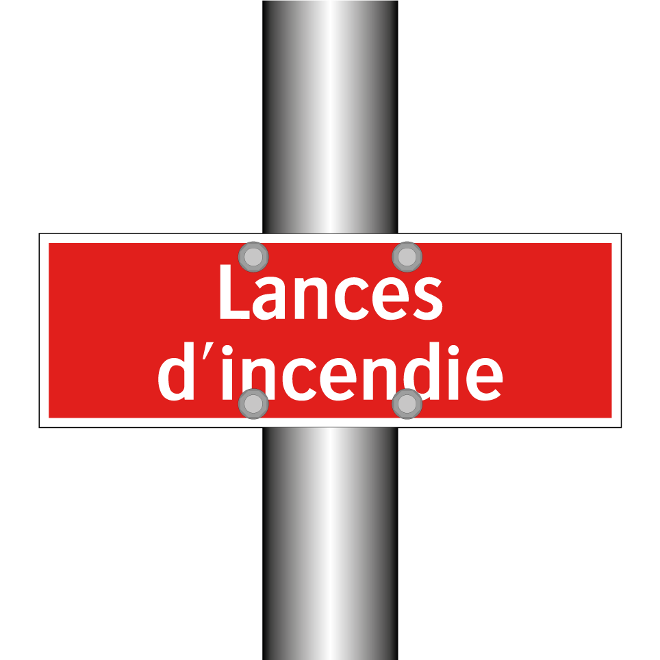 Lances d'incendie
