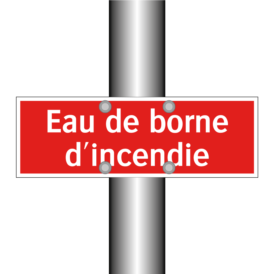 Eau de borne d'incendie
