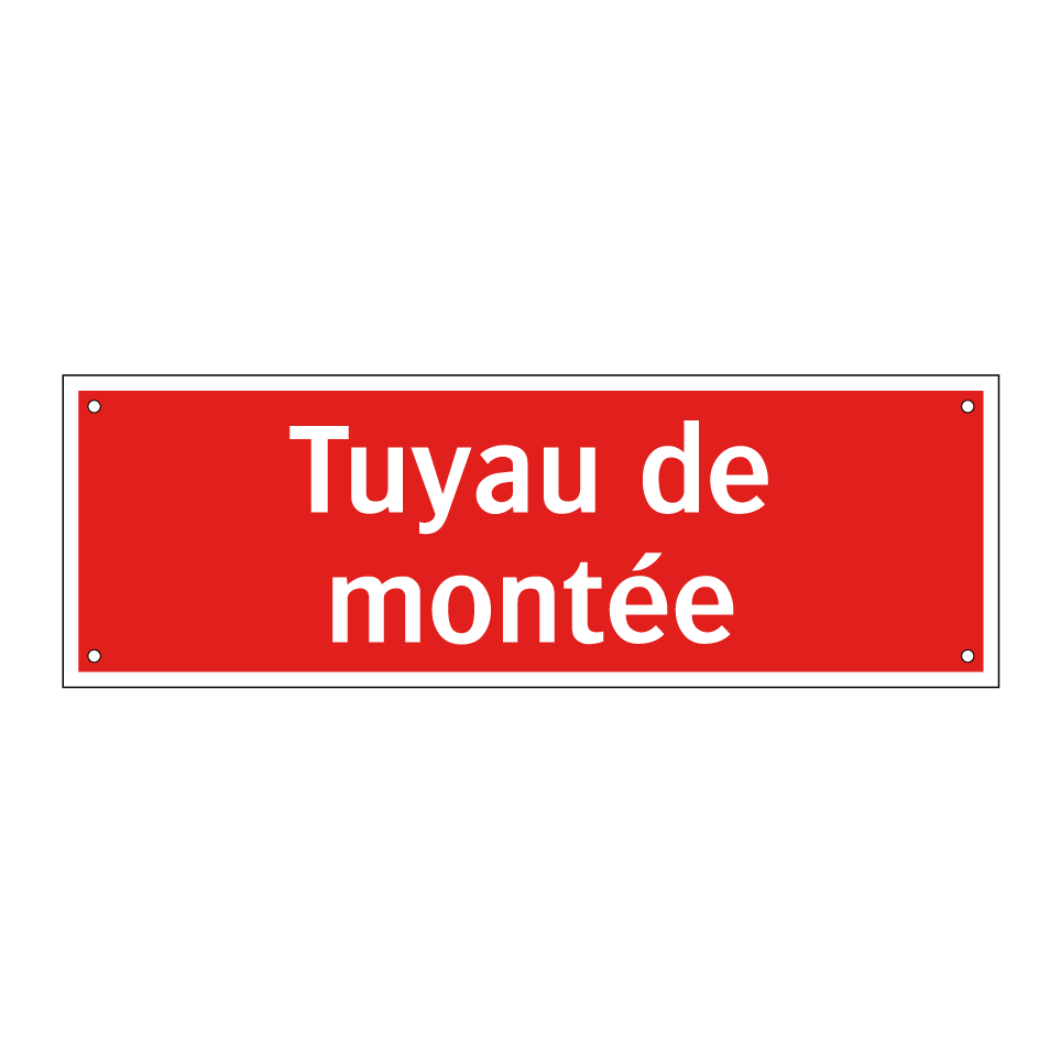 Tuyau de montée