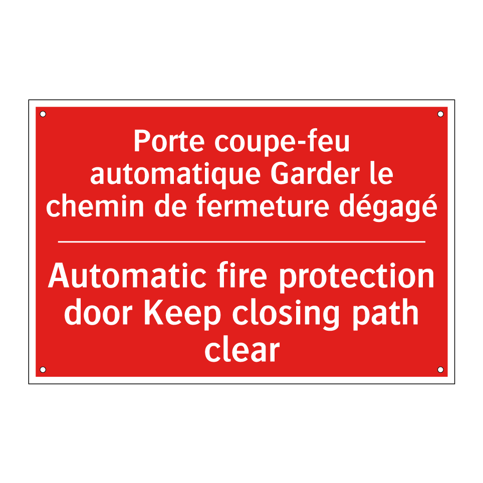 Porte coupe-feu automatique Garder /.../ - Automatic fire protection door /.../