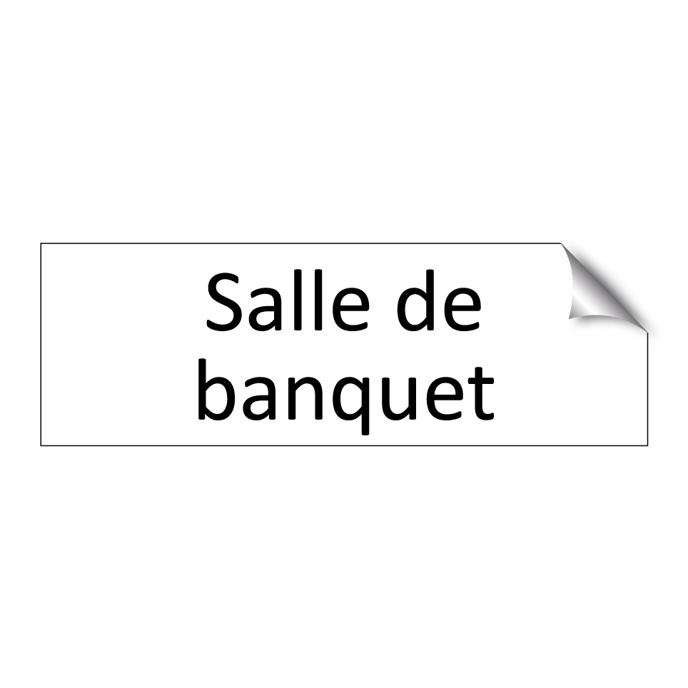 Salle de banquet