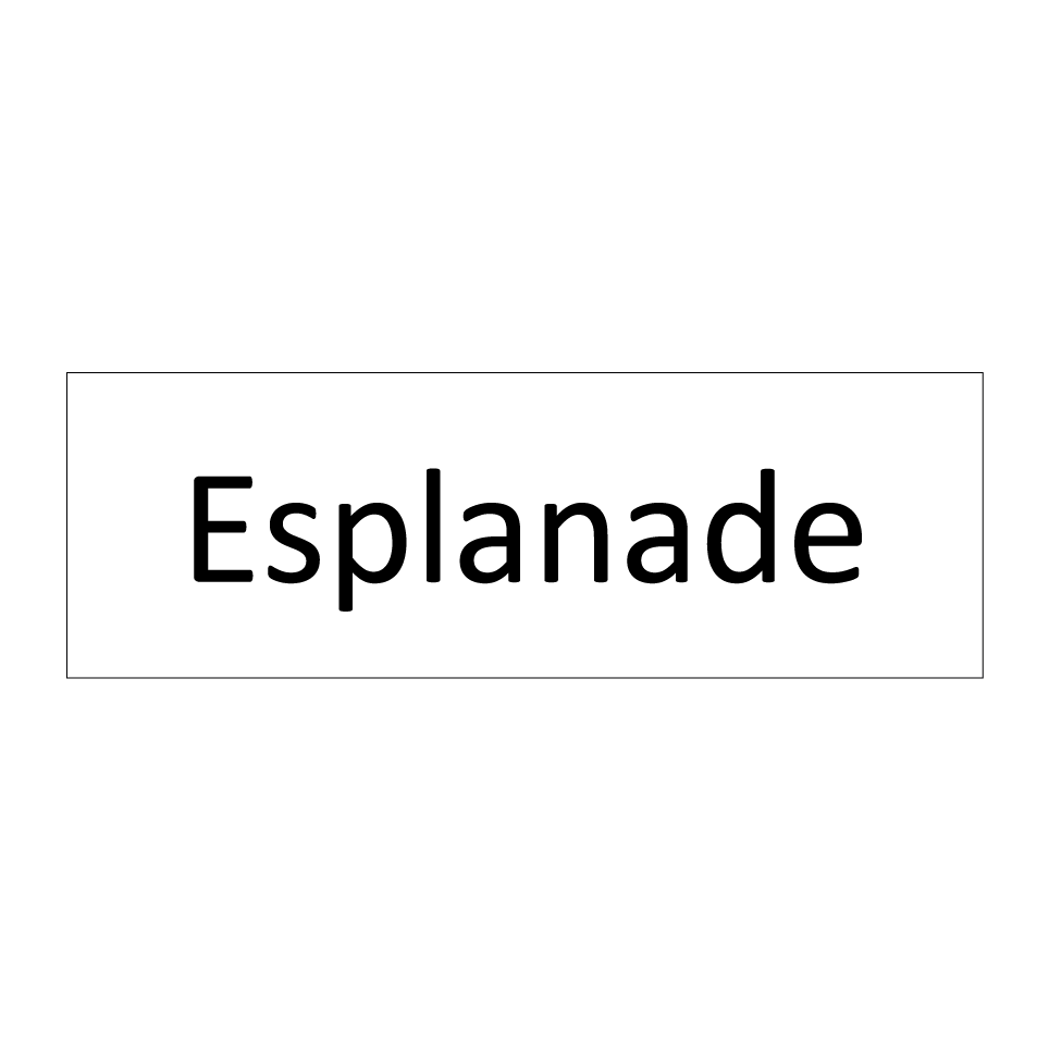 Esplanade & Esplanade & Esplanade & Esplanade & Esplanade & Esplanade