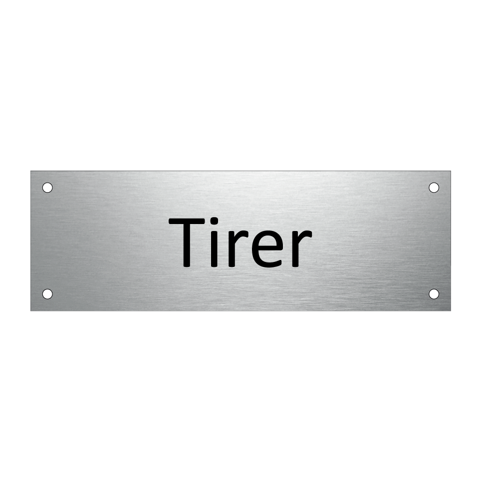 Tirer & Tirer & Tirer