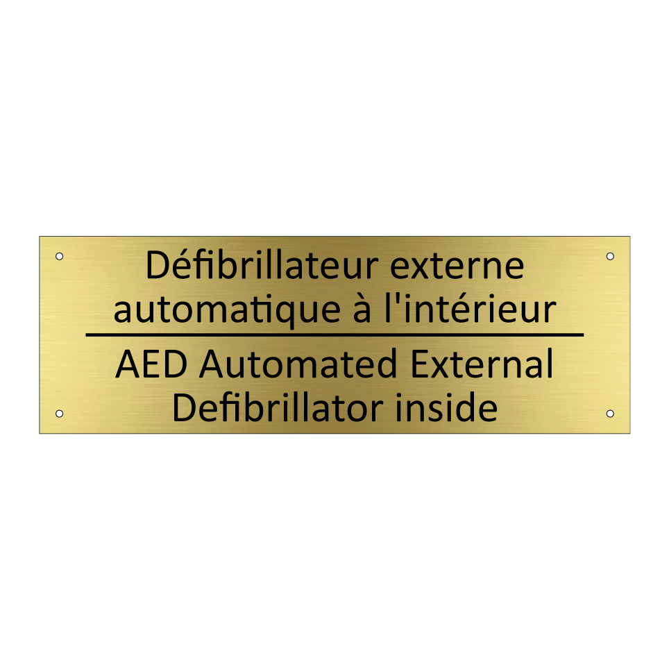 Défibrillateur externe automatique /.../ - AED Automated External Defibrillator /.../