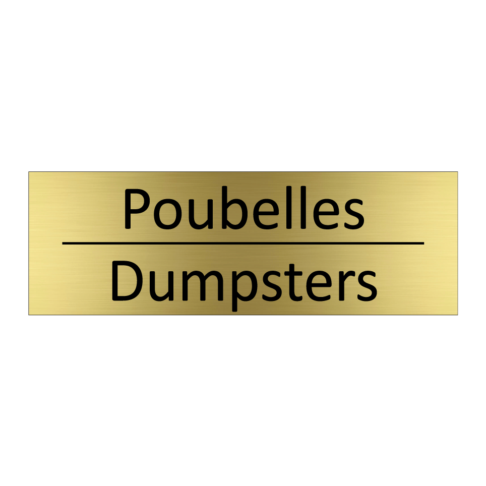 Poubelles - Dumpsters
