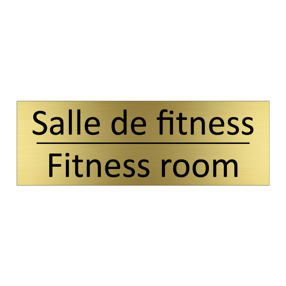 Salle de fitness - Fitness room