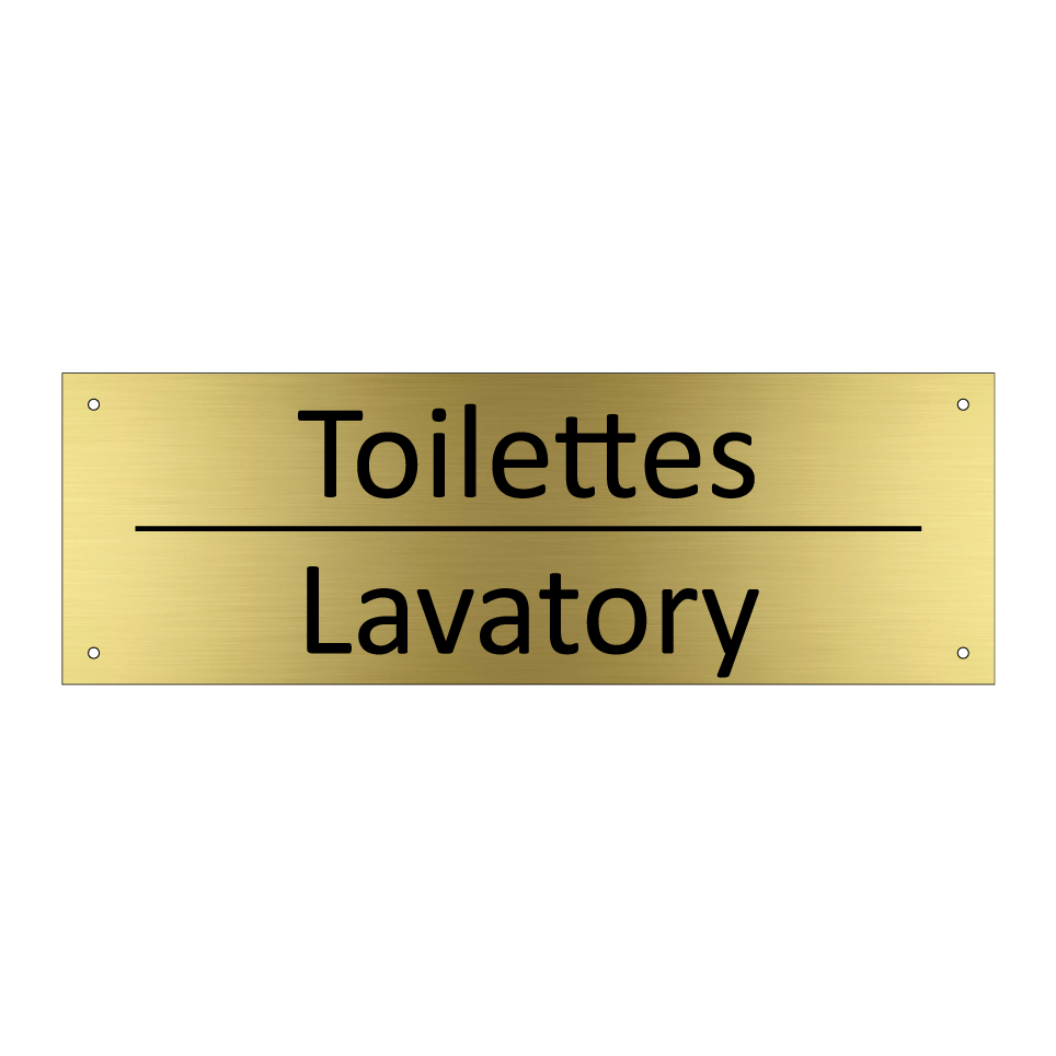 Toilettes - Lavatory