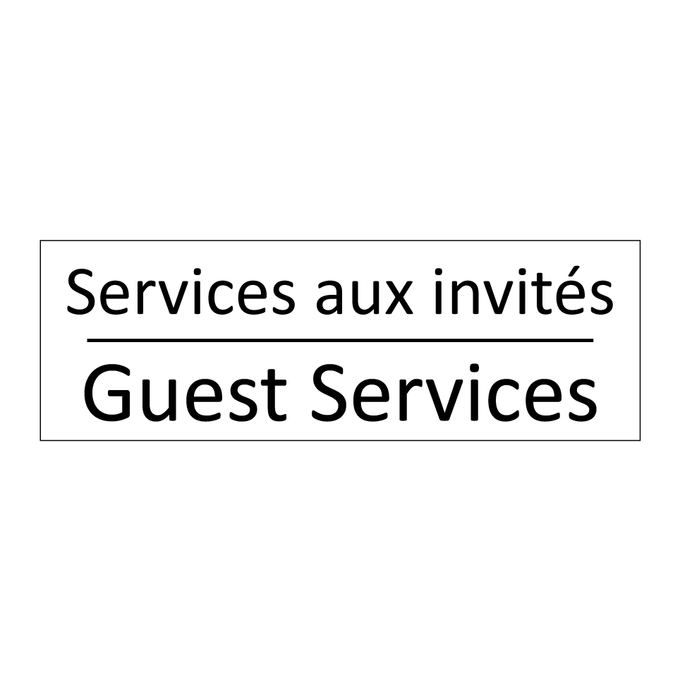 Services aux invités - Guest Services