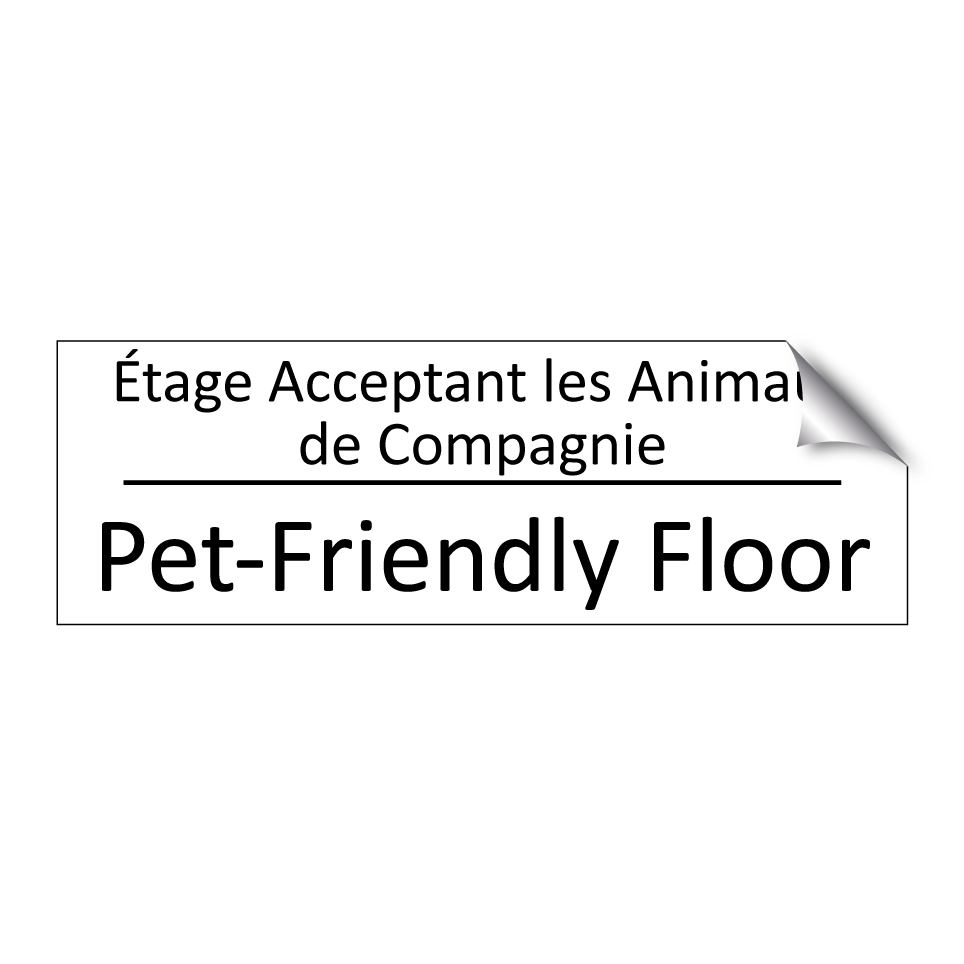 Étage Acceptant les Animaux de /.../ - Pet-Friendly Floor