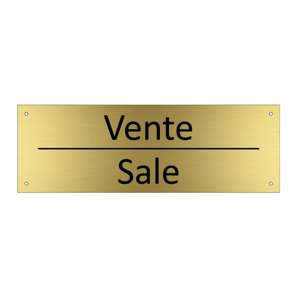 Vente - Sale