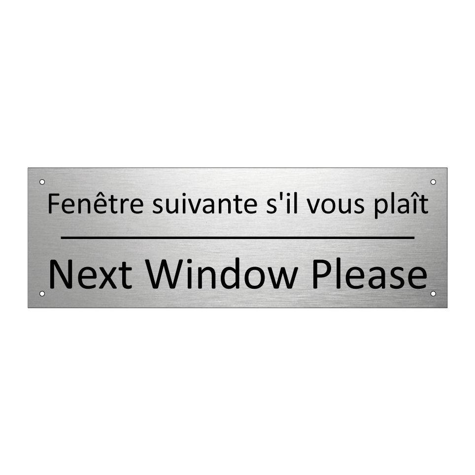 Fenêtre suivante s'il vous plaît /.../ - Next Window Please