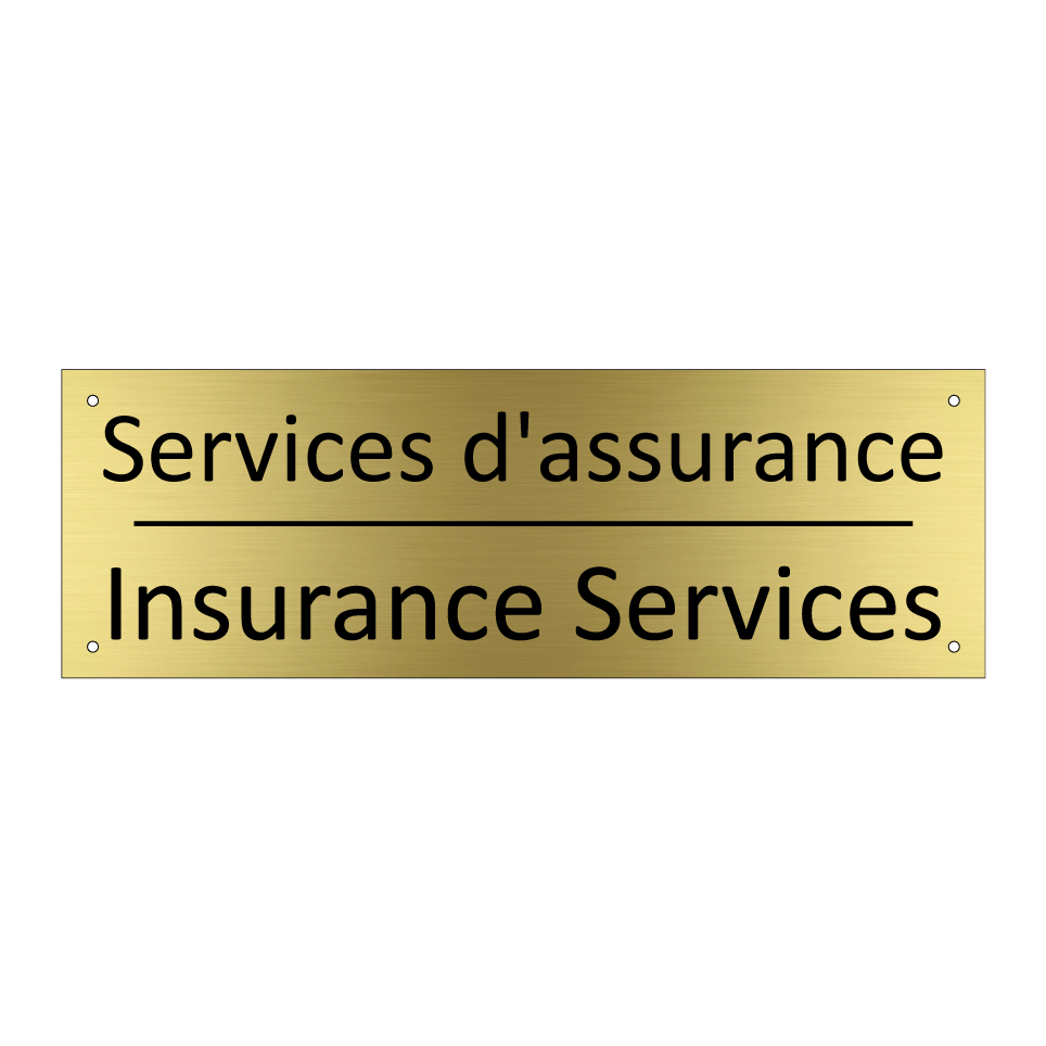 Services d'assurance - Insurance Services