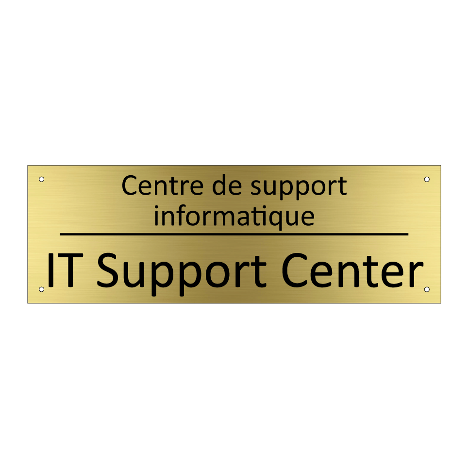 Centre de support informatique - IT Support Center