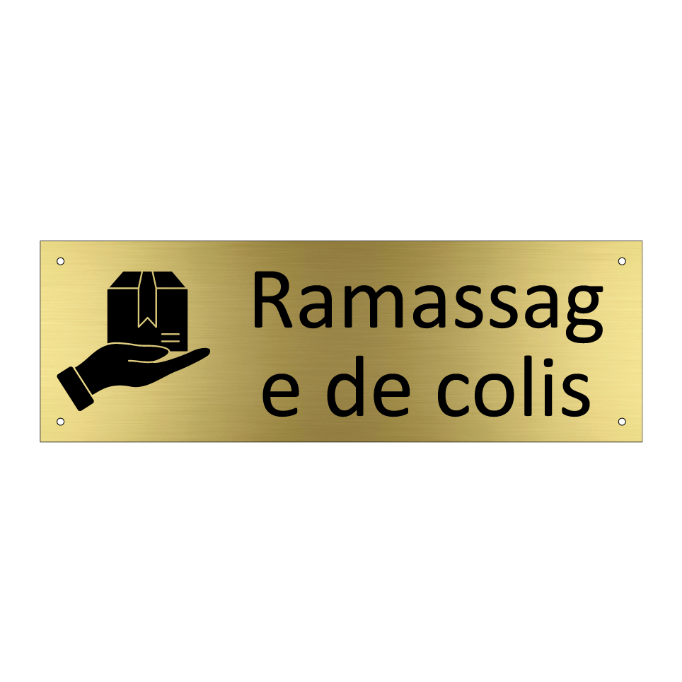 Ramassage de colis