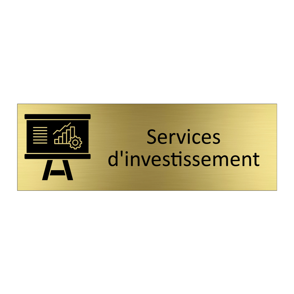 Services d'investissement