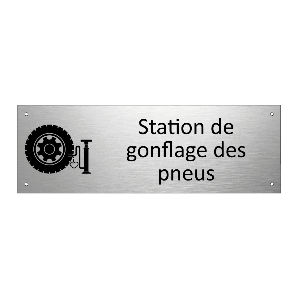 Station de gonflage des pneus