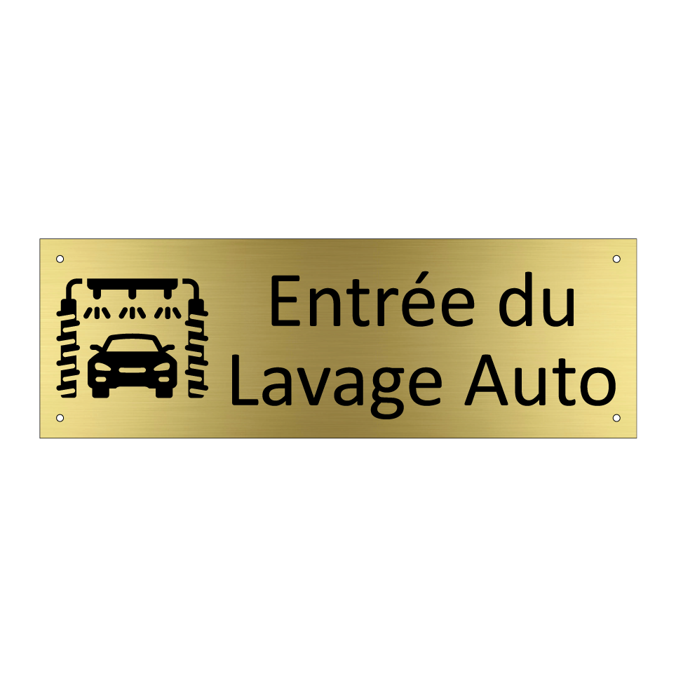Entrée du Lavage Auto
