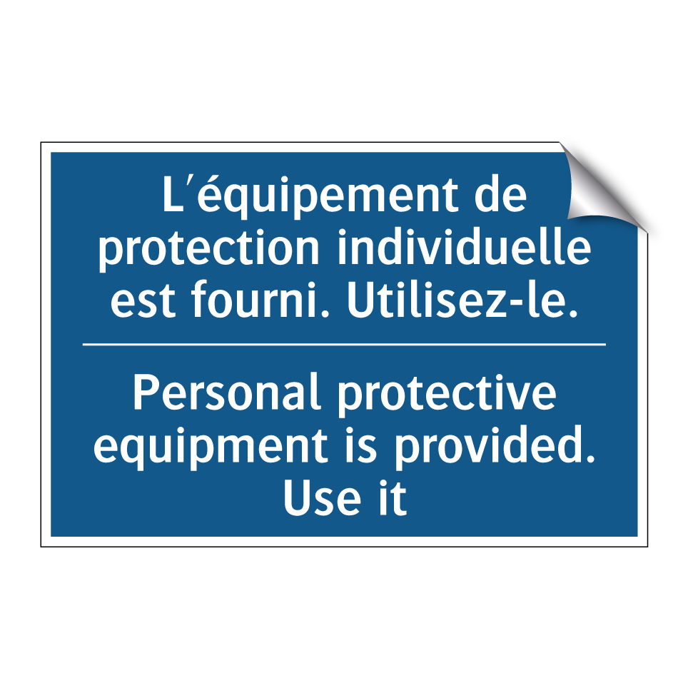 L'équipement de protection individuelle /.../ - Personal protective equipment /.../