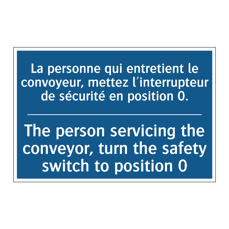 La personne qui entretient le /.../ - The person servicing the conveyor, /.../