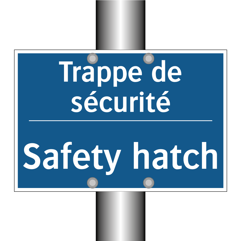 Trappe de sécurité - Safety hatch