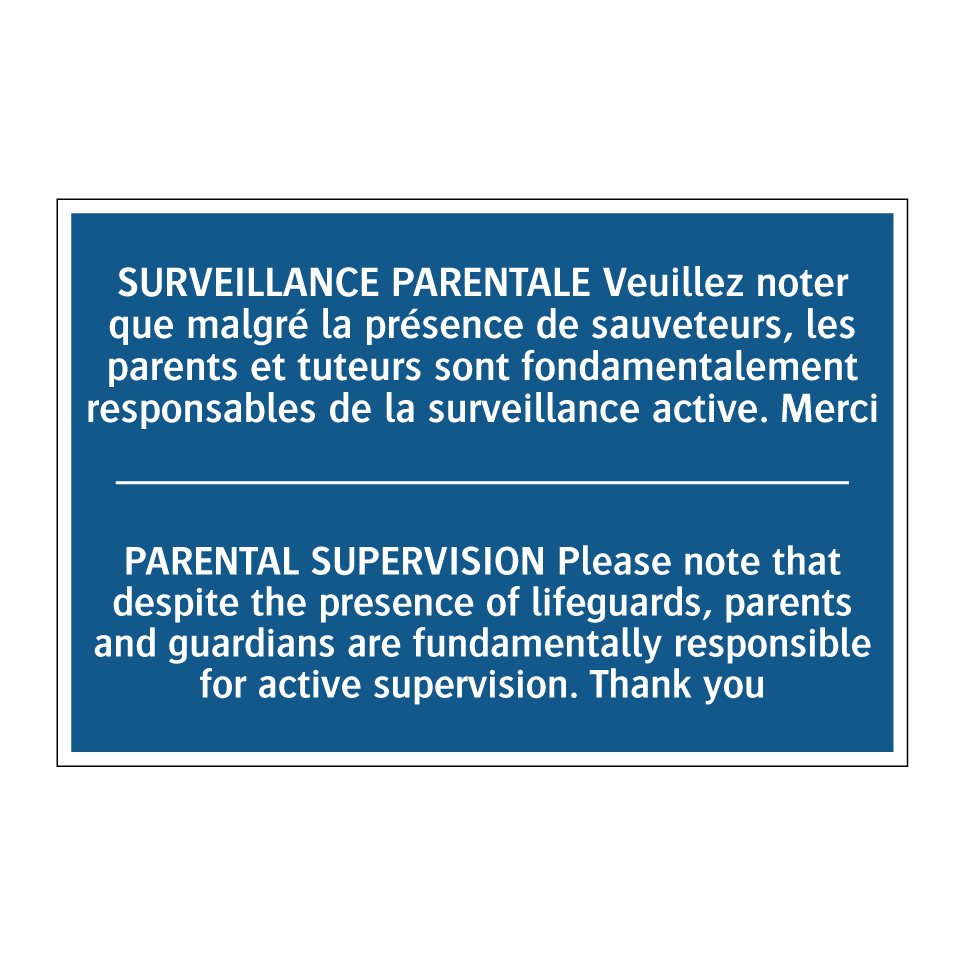 SURVEILLANCE PARENTALE Veuillez /.../ - PARENTAL SUPERVISION Please note /.../