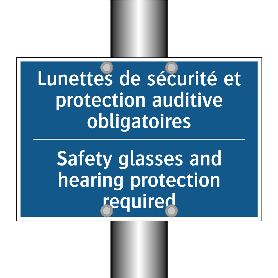 Lunettes de sécurité et protection /.../ - Safety glasses and hearing protection /.../