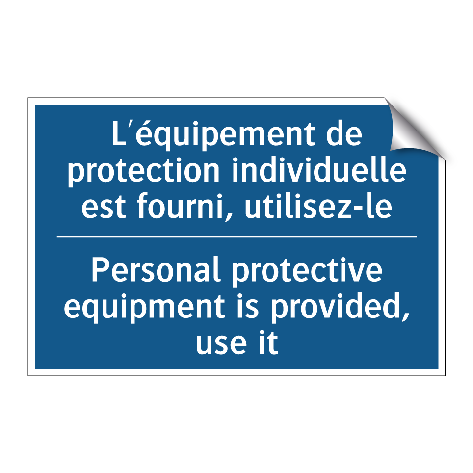 L'équipement de protection individuelle /.../ - Personal protective equipment /.../