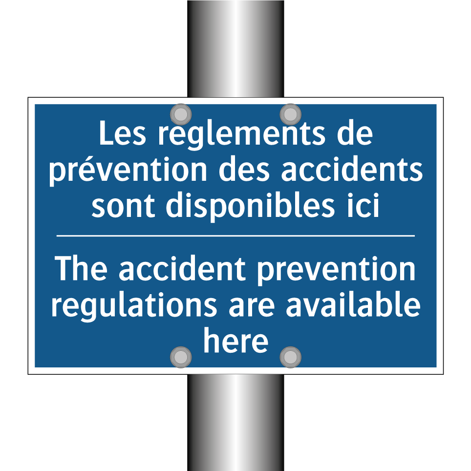 Les règlements de prévention des /.../ - The accident prevention regulations /.../