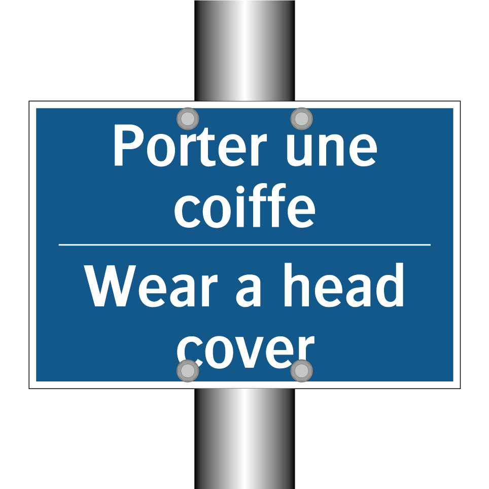 Porter une coiffe - Wear a head cover