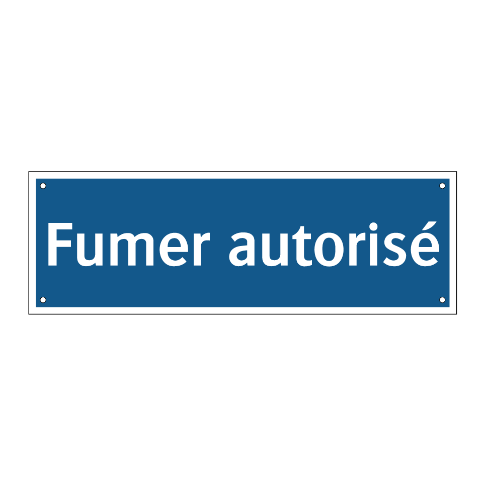 Fumer autorisé