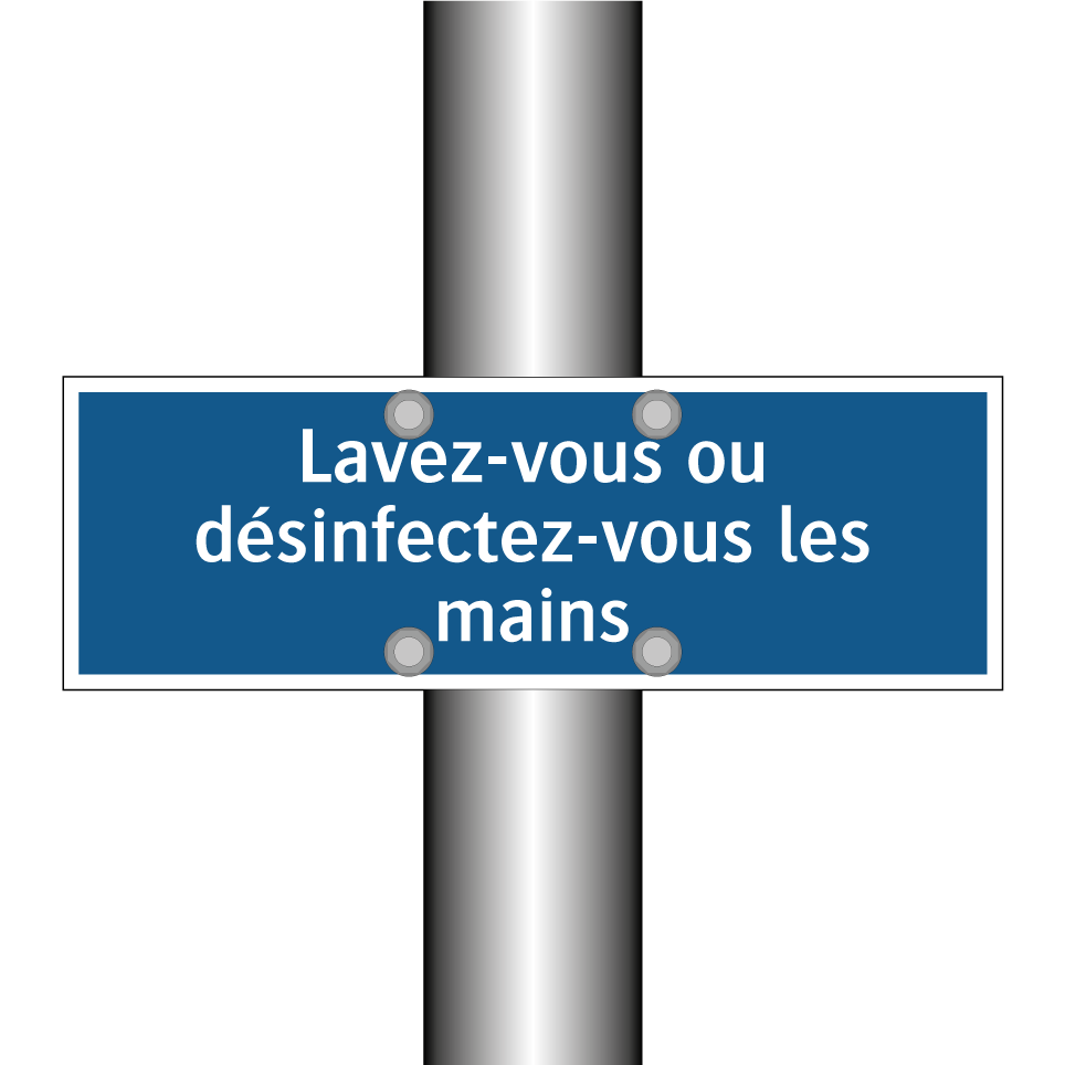 Lavez-vous ou désinfectez-vous les mains