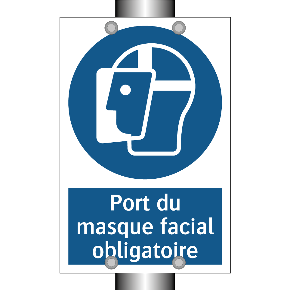 Port du masque facial obligatoire