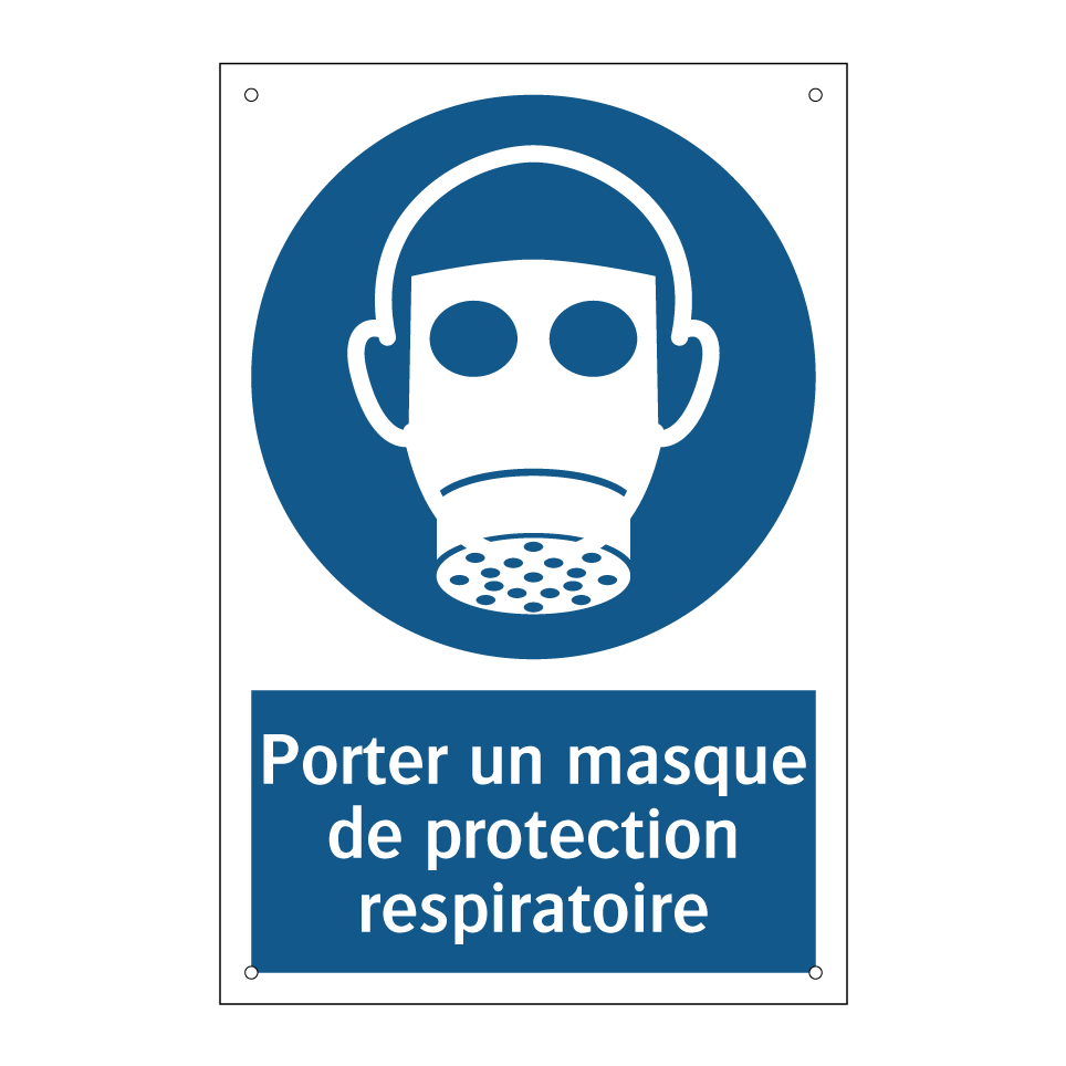 Porter un masque de protection respiratoire