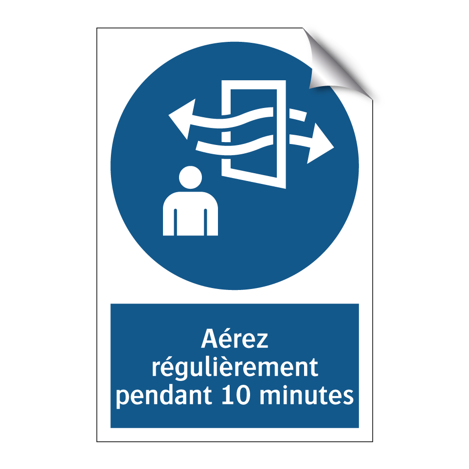 Aérez régulièrement pendant 10 minutes