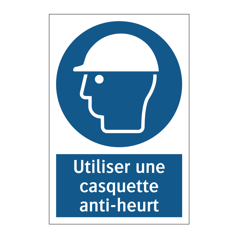 Utiliser une casquette anti-heurt